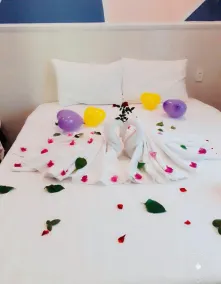 Q Song Chi Hotel - Vue de la chambre