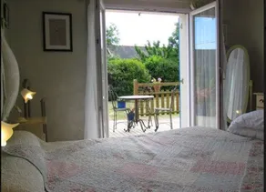 Maison d'Hôtes de Kerzine - Vue de la chambre