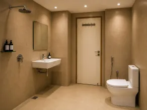Hotel Vrindavan Sultanpur - Baño