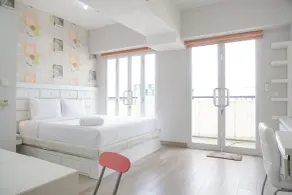 Warm And Comfort Living 1Br At 8Th Ambassade Kuningan Apartment - Zimmer