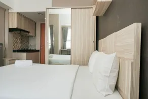 Simply Studio Room Apartment Margonda Residences 5 By Travelio - Zimmer