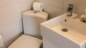 Pension & Cafe Grebasch - Bathroom