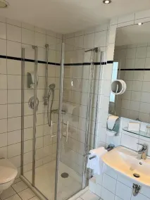 Fichtelgebirgshof - Badeværelse