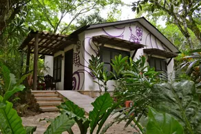 Hotel Jungle Lodge Tikal - View from room