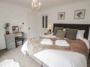 Willows Lodge at Carreg Llwyd - Værelse