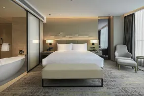 Chengdu Marriott Hotel Financial Centre - Vue de la chambre