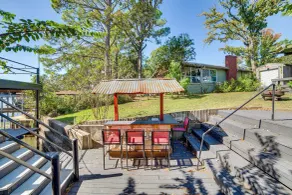 Dock + Bar, Pet Friendly! Cedar Creek Lake A-frame - Interior