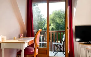 Hôtel Le Romantica Pennedepie - Chambre