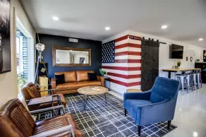 Americana Modern Hotel - Coin salon dans le hall
