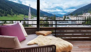 Morosani Schweizerhof - Vue de la chambre