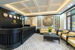 Indochine Boutique Hotel Ninh Bình - Rezeption