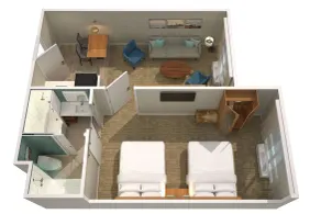 Anaheim Resort Suites - Chambre