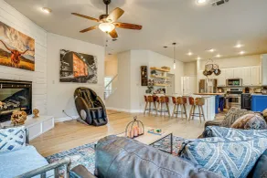 Game Room & Private Pool: Willow Park Family Gem - Innvendig