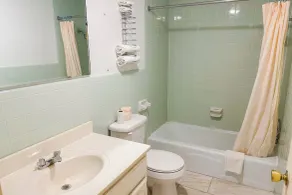 Shamrock Kings Inn By OYO Marked Tree I-555 - Badezimmer