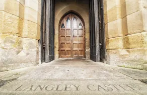 Langley Castle Hotel - Recepción