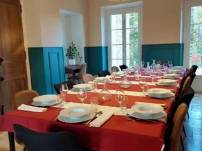 Domaine de Lanis - Chambres d'hôtes avec parc et piscine - Restaurant