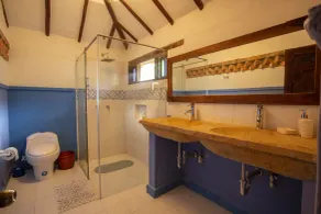 La Primavera, casas campestres para familias, paisajes, tranquilidad, cerca al pueblo - Salle de bain