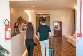 Mosteiro Hotel de Charme próximo ao Vale dos Vinhedos - Reception