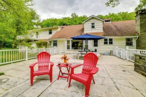 Serene Home w/ On-site Brook in Callicoon Center - Interior