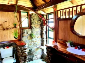 Eco Lodge Village Temanoha - Bathroom