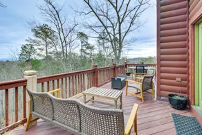 North Georgia Log Home w/ Long Range Views - Interiør