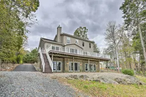 Beautiful Lakefront Retreat w/ Deck & Views! - Interior