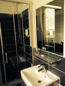 Hotel Stadt Hamburg am Fluss Saarbrücken - Salle de bain