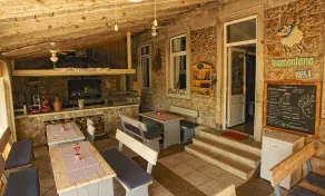 Pansion Tramontana Eco Stay & Sea View in Beli, Cres - Restaurant