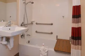 Red Roof Inn Champaign - University - Salle de bain