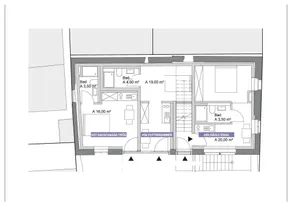 Guls Stadl - Anno Domini 1716 - Floor plan