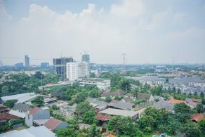 Minimalist Studio Bintaro Icon Apartment near British School - Vue de la chambre