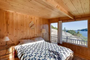 Oceanfront Cottage w/ Deck 2 Mi to Boothbay Harbor - Værelse