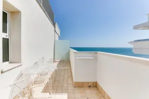 Residence Marittimo Riccione - Ausblick vom Zimmer