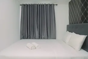 Bassura City 2BR Apartment with Minimalist Design near Shopping Mall - Habitación