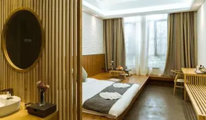 Lin Yin Art Hotel Shanghai Pudong PVG Airport Disneyland Free Shuttle - View from room