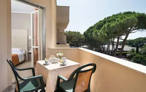 Park Hotel Marinetta - Beach & Spa - Ausblick vom Zimmer