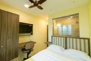 Hotel New Sky Palace Residency - Near International Airport - Chambre