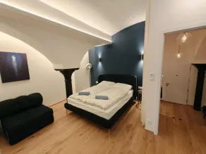 free parking, Nuslesky Pivovar Blue Arch Luxury Apartment With Garden - Room