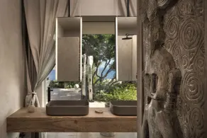 Villa in Porto Rafael, Design, Infinity Pool, Panoramic Sea View, Privacy - Badeværelse