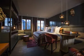 HUUS Gstaad - Vue de la chambre