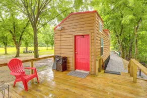 2-studio Retreat on White River w/ Swimming Hole - Innvendig