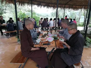 Gio Lao Eco Lodge - Hostel - Restaurante
