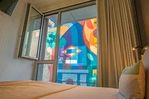 Akeah Hotel Gran Vía - Vue de la chambre