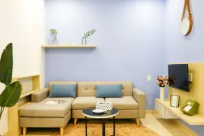 Phuong Tran Apartment and Hotel - Ausblick vom Zimmer