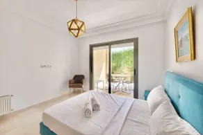Casa Palma appartement avec jardin prive La Marsa - Chambre
