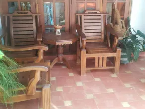 Palm Hill Guest House - Coin salon dans le hall