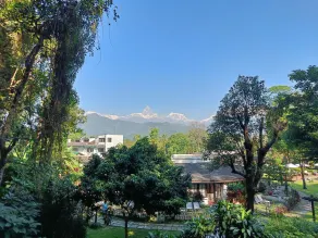 Fish Tail Lodge - View from room