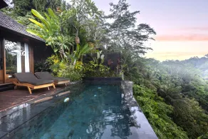 Black Penny Villas Ubud - View from room