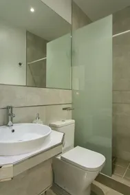 Hostal Met Madrid - Badezimmer