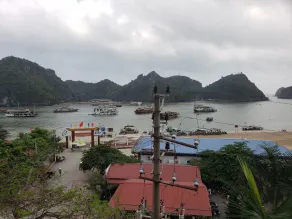 Cat Ba Plaza Hotel - Vistas desde la habitación